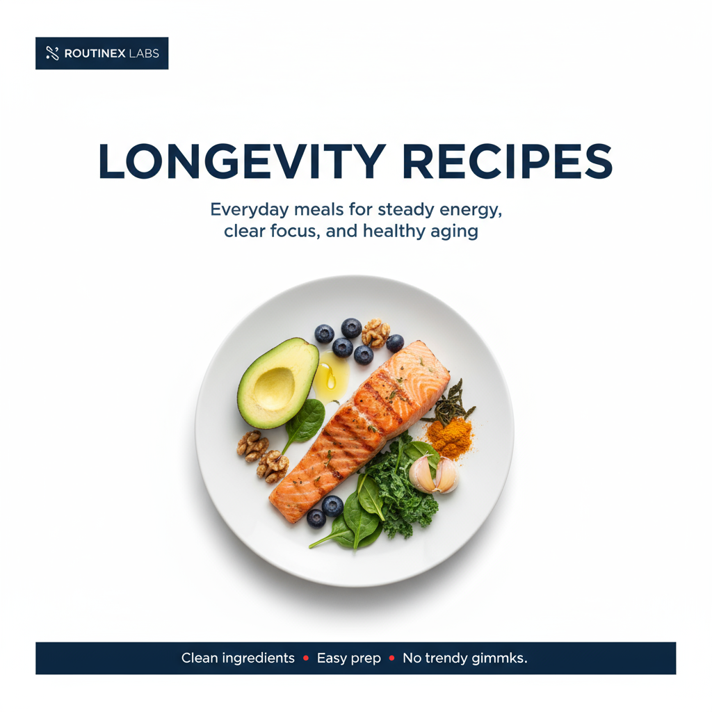 Longevity Recipes(60+ meals)